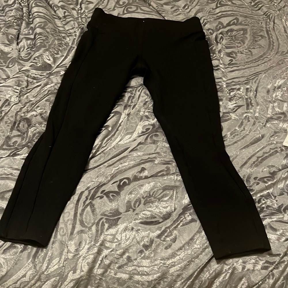 Loft outlet black leggings size medium